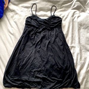 Black casual dress